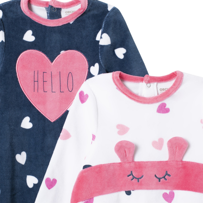 Φορμάκια βελουτέ σετ των 2 