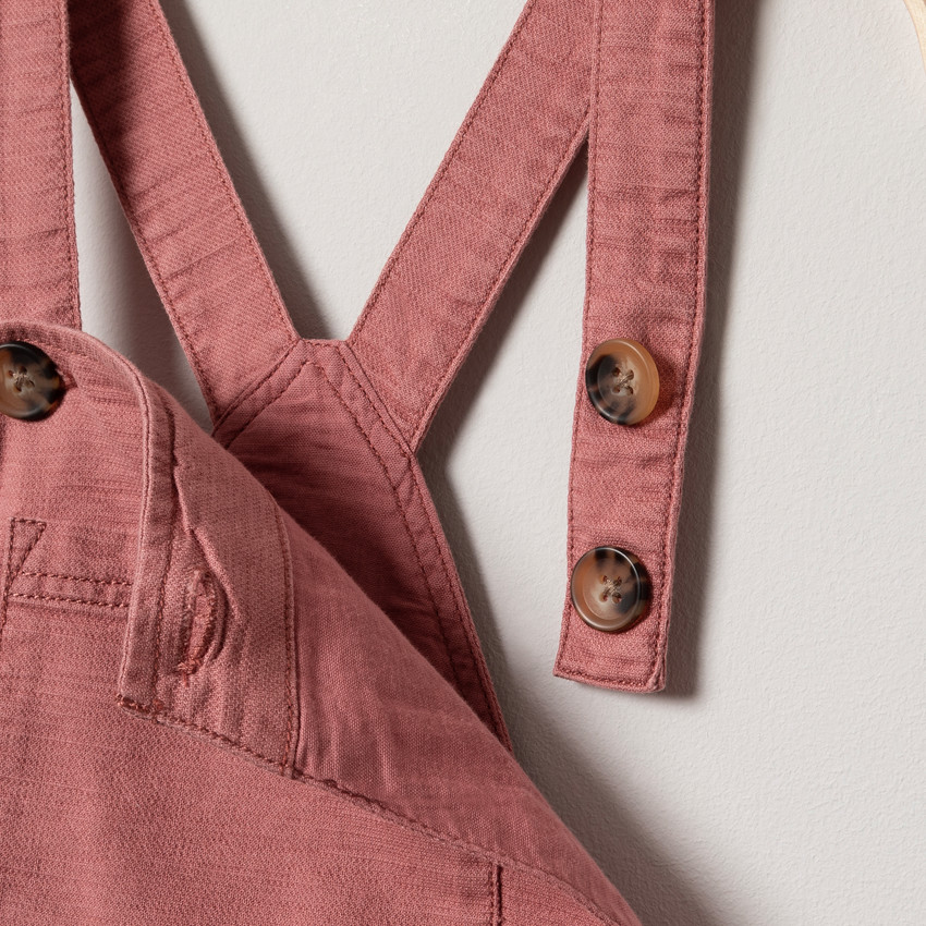 Φόρεμα -σαλοπέτα ρόζ  toile 