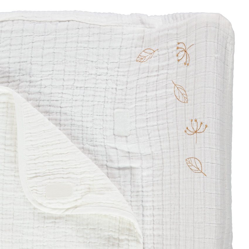 Κάλυμμα στρώματος αλλαξιέρας από γάζα βαμβακιού Natural cocoon 