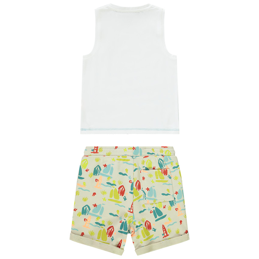 Ensemble de plage débardeur + bermuda pour bébé garçon   Additional Ensemble de plage débardeur + bermuda pour bébé garçon