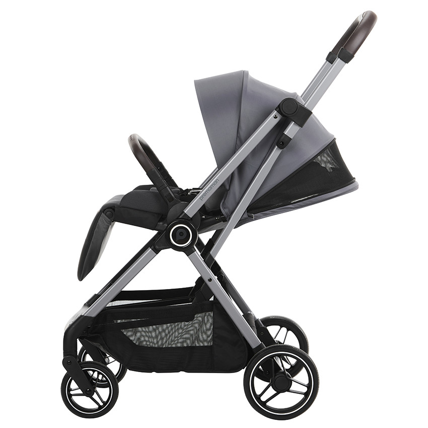 Καρότσι συμπαγές Flora μαύρο 