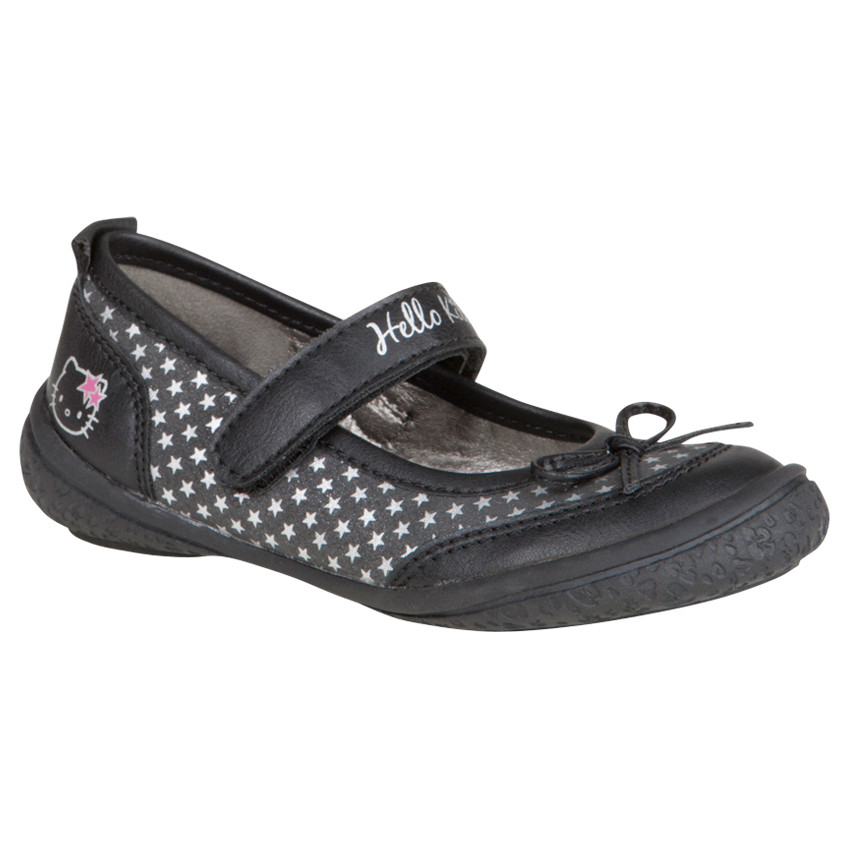 Babies noires Hello Kitty imprimée étoiles 