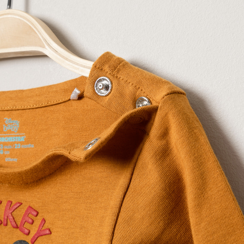 Marinière μακρυμάνικο Disney Mickey με οργανικό βαμβάκι για bebe αγόρι 