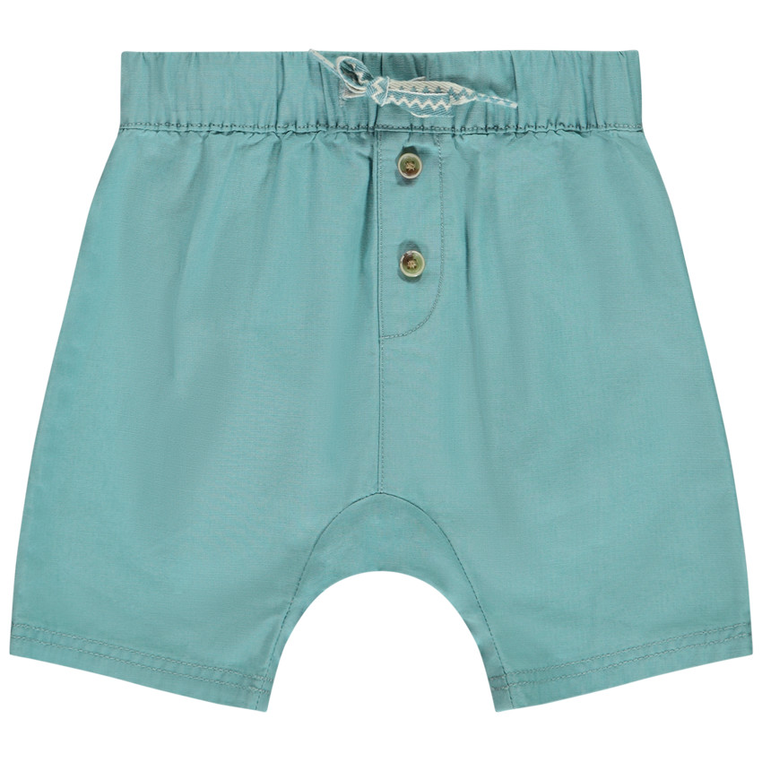 Βερμούδα από ripstop με κουμπωτά καπάκια για bebe αγόρι 