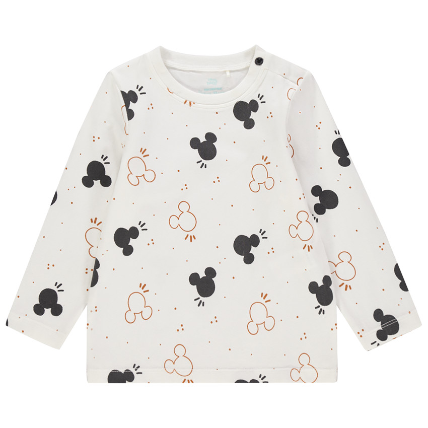 T-shirt manches longues imprimé sertis Mickey Disney  Additional T-shirt manches longues imprimé sertis Mickey Disney