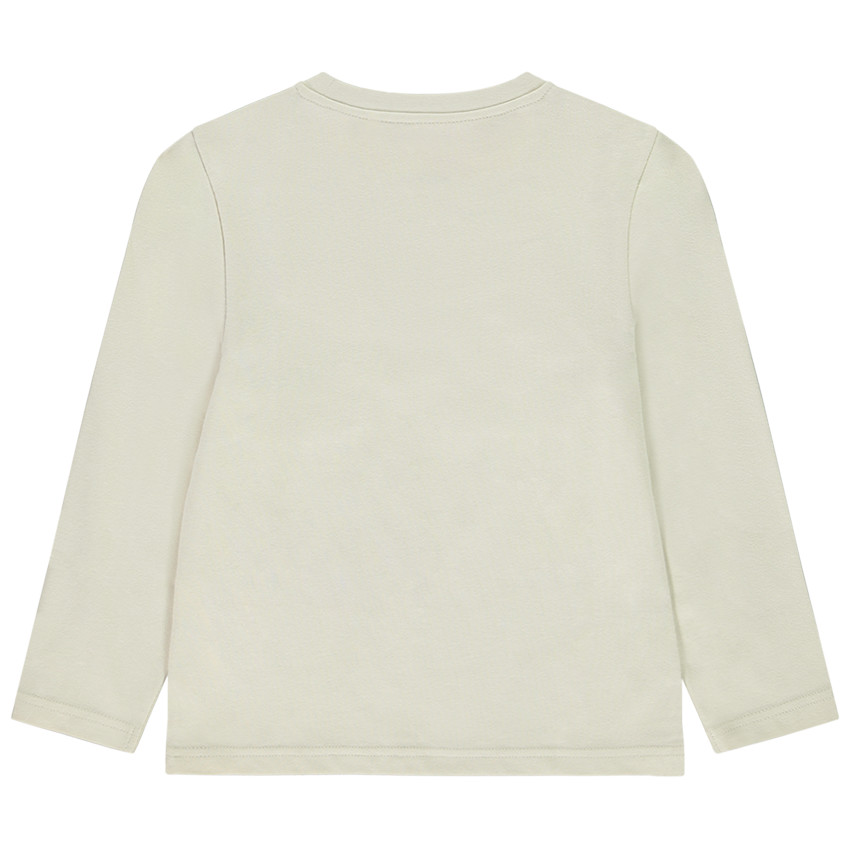 T-shirt μακρυμάνικο με τσέπη με σχέδιο ζώου για αγόρι  Additional T-shirt μακρυμάνικο με τσέπη με σχέδιο ζώου για αγόρι