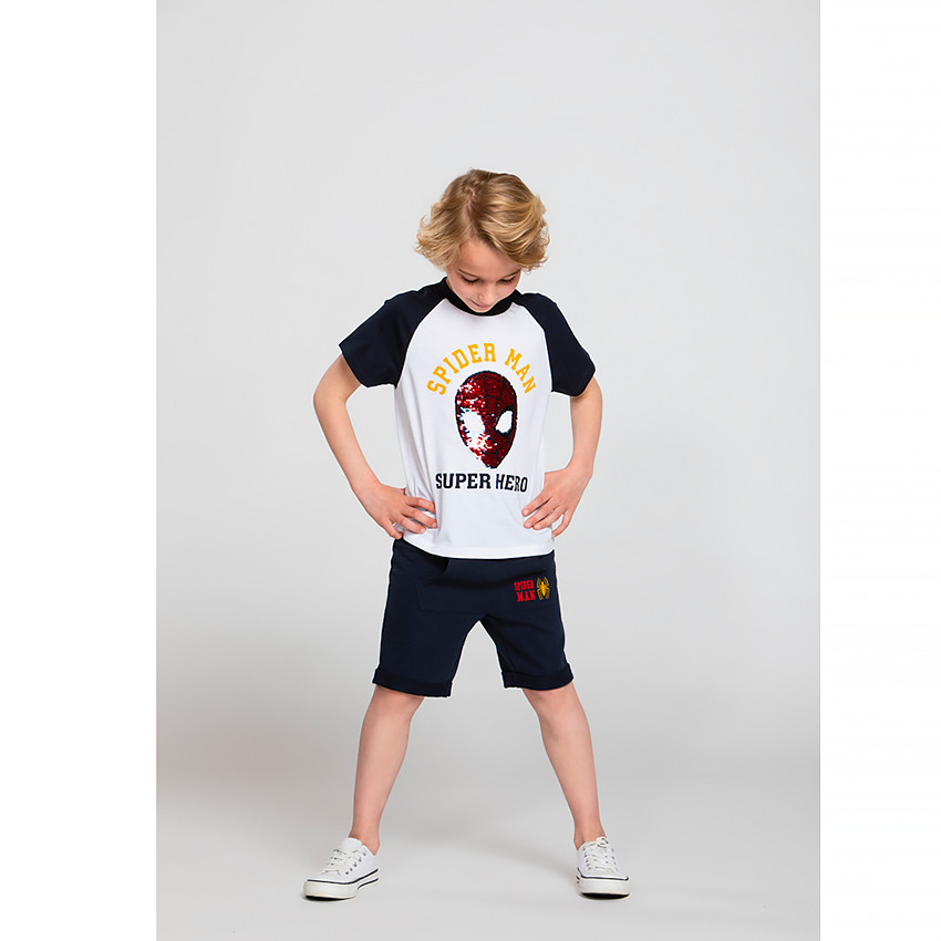 Ensemble 2 pièces print Spider-man Marvel pour garçon  Additional Ensemble 2 pièces print Spider-man Marvel pour garçon