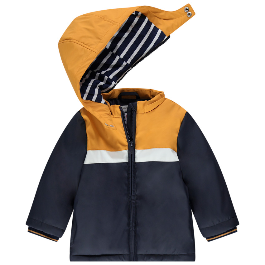 Coupe-vent en gomme à doublure rayée  Additional Coupe-vent en gomme à doublure rayée