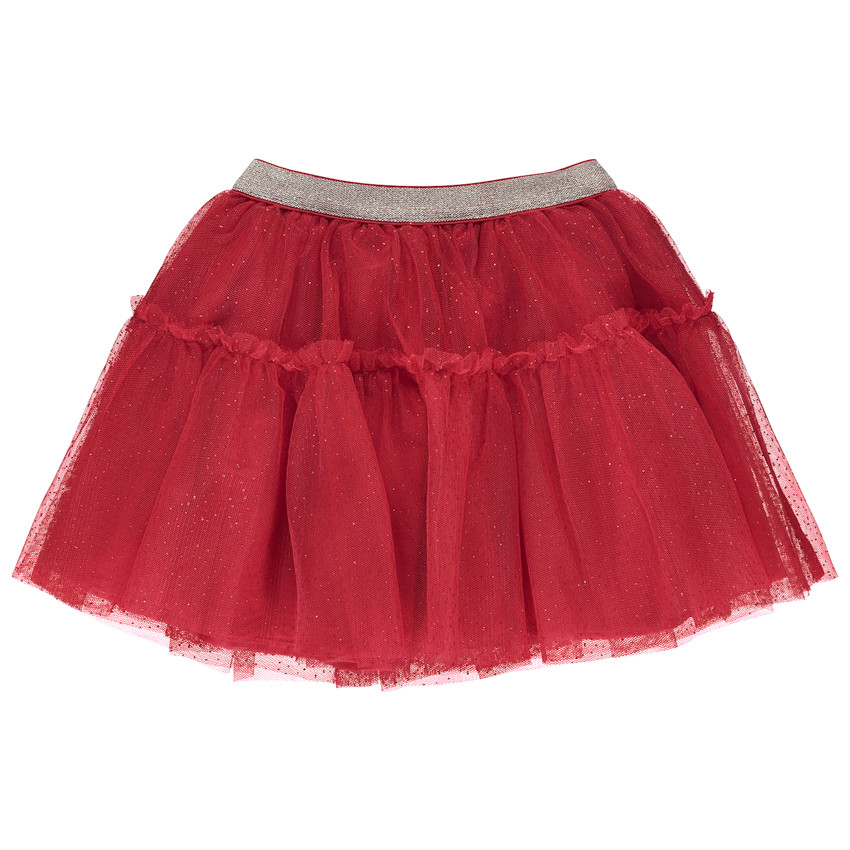 Φούστα με τούλι και glitter για bebe κορίτσι 