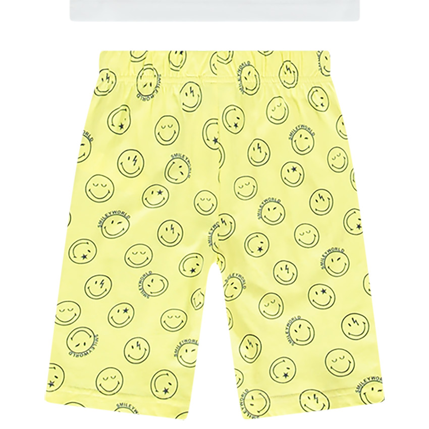 Pyjama 2 pièces débardeur + short SmileyWorld pour garçon 