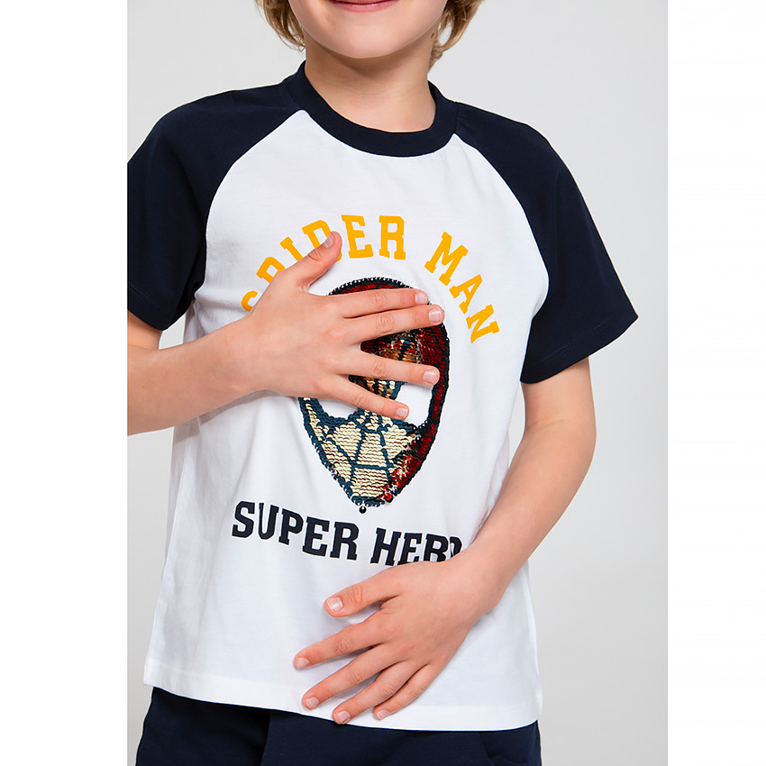 Ensemble 2 pièces print Spider-man Marvel pour garçon  Additional Ensemble 2 pièces print Spider-man Marvel pour garçon