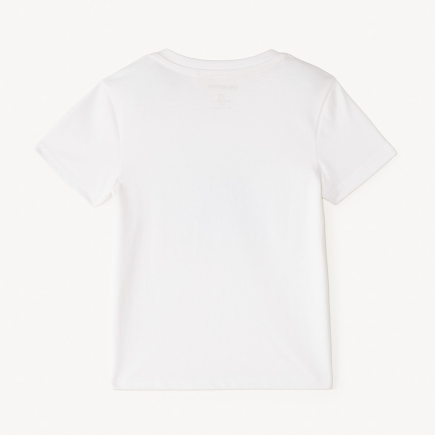 T-shirt με κοντά μανίκια με ανάγλυφα σχέδια για αγοράκι 