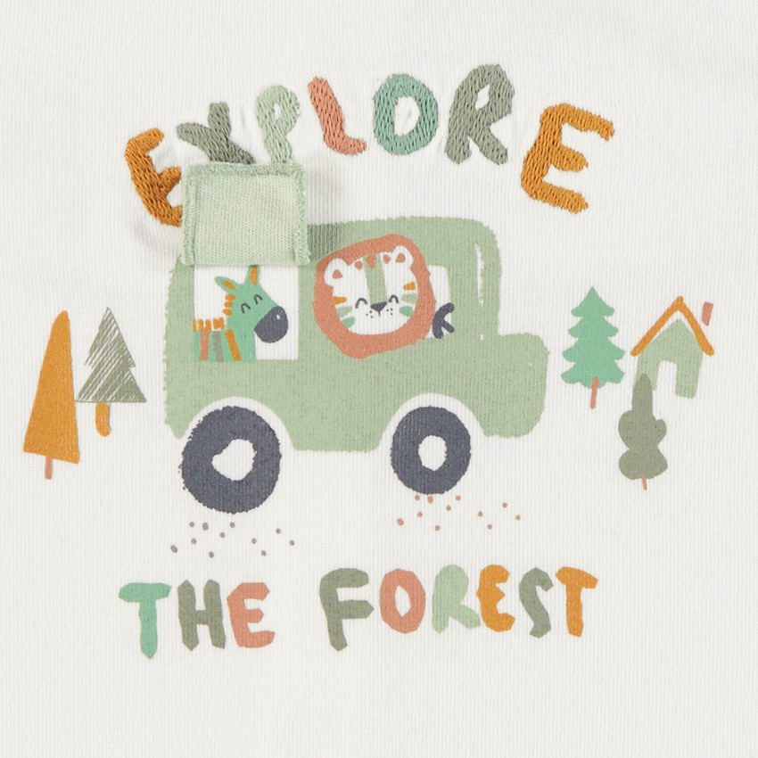 Σέτ παντελόνι + μπλούζα μακρυμάνικη φαντασία για μωρό αγόρι 