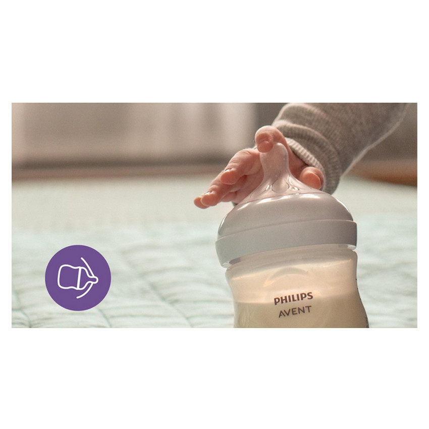 Θηλή μαλακής σιλικόνης Natural Response 3m+ AVENT 