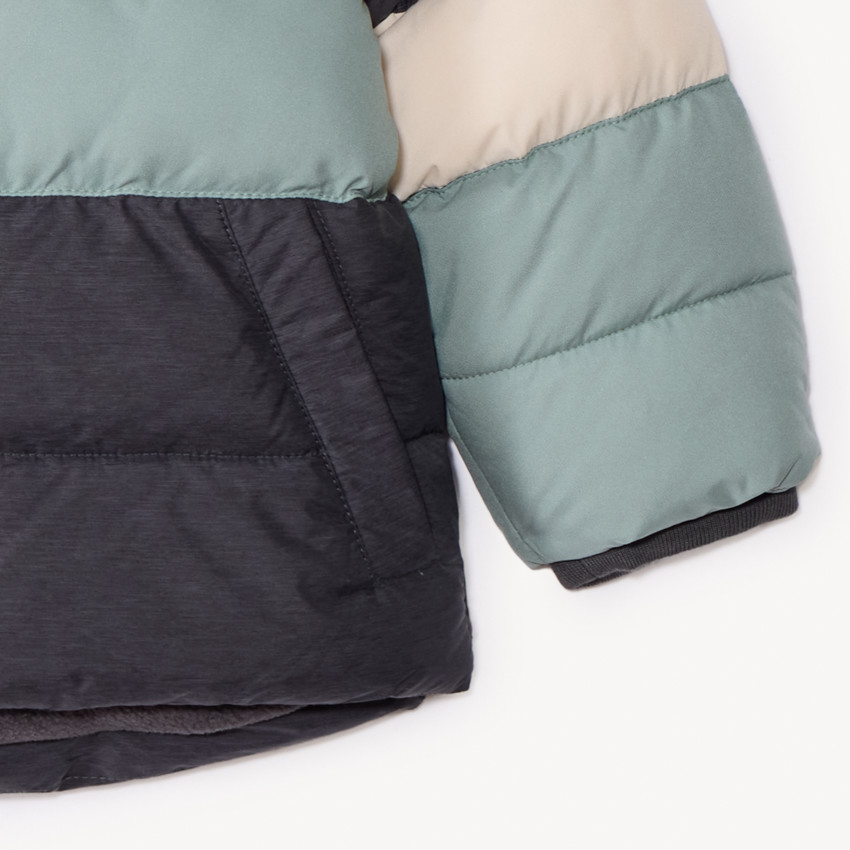 Doudoune matelassée effet color block pour bébé garçon 