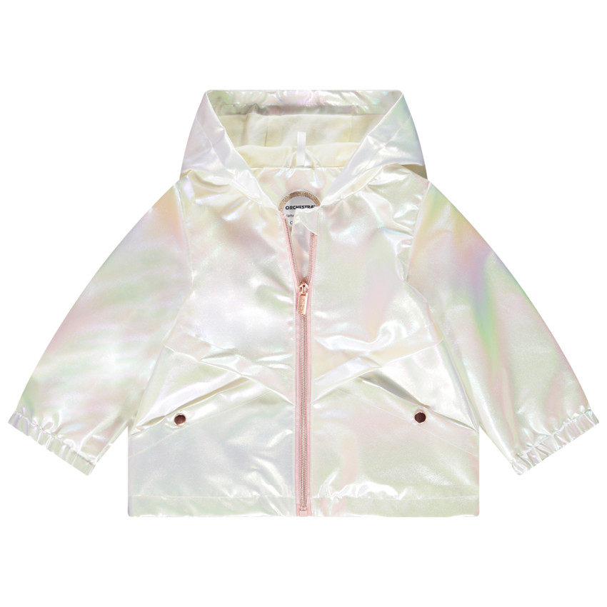 "Αδιάβροχο με ιριδίζον εφέ για μωρό κορίτσι" 