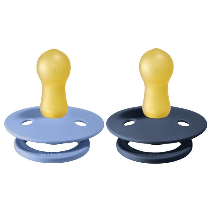 Bibs Πιπιλες Colour 2 Pack No 1 – Dusty Blue/Steel Blue 