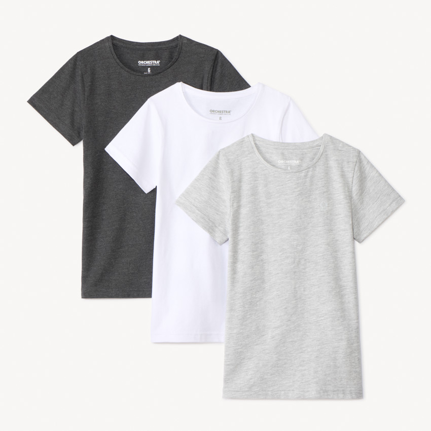 Σετ από 3 κοντομάνικα μπλουζάκια για αγόρι 