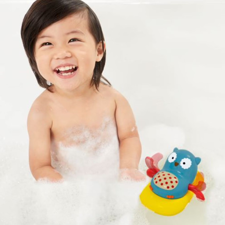 Skip hop zoo paddle & go παιχνίδι μπάνιου κουκουβάγια 