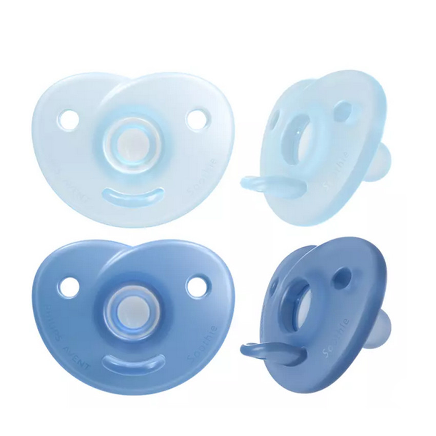 Πιπίλα Soothie 0-6 μηνών+ Blue (2 τεμάχια) 
