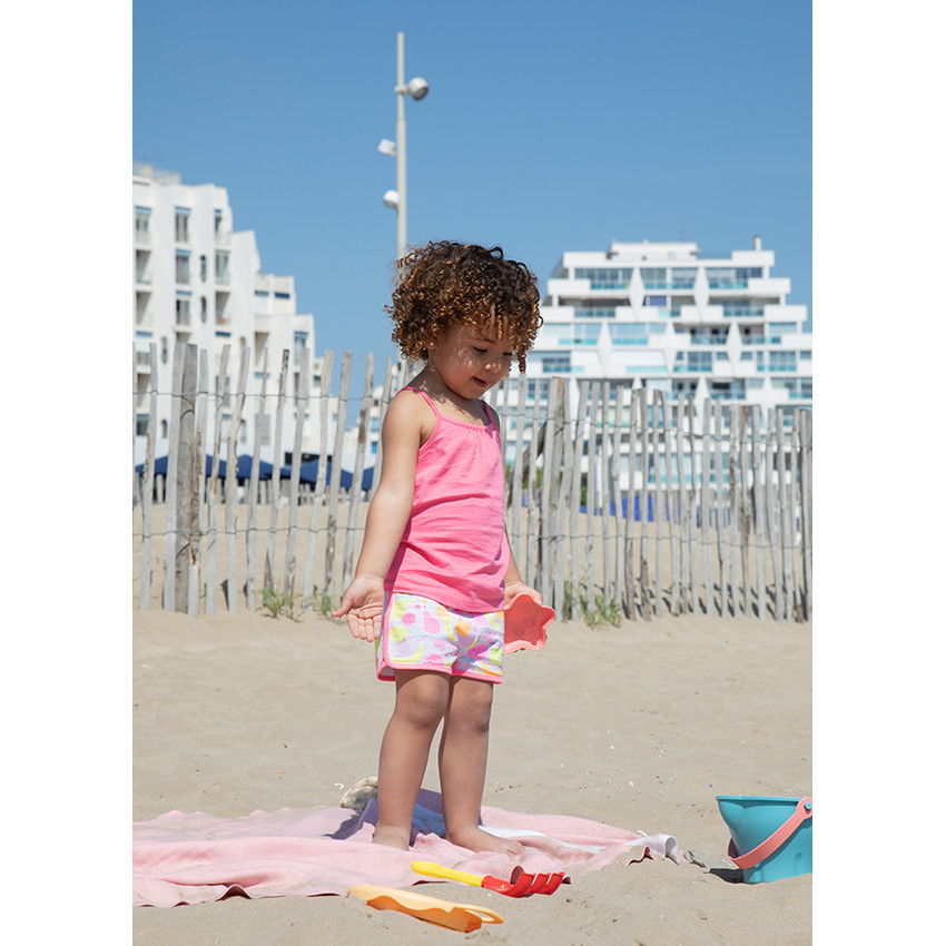 Lot de 3 débardeurs unis pour bébé fille 