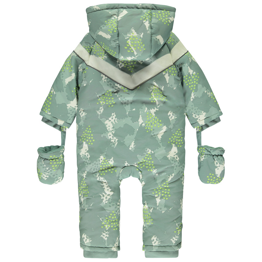 Σακάκι σκι με αποσπώμενη κουκούλα για μωρό αγόρι 