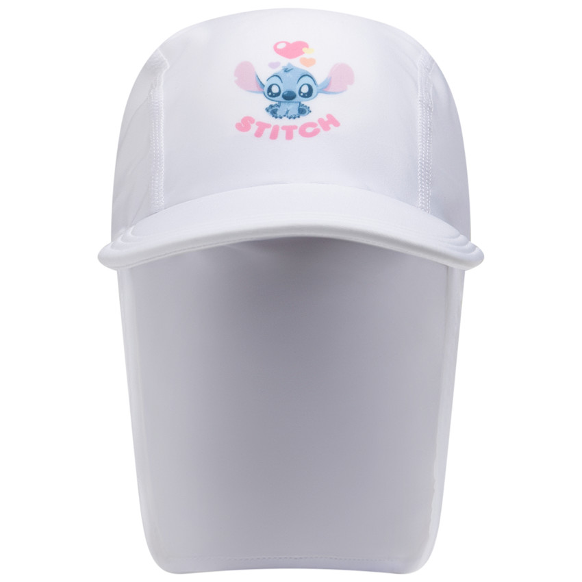 Casquette saharienne Stitch anti-UV pour bébé fille 