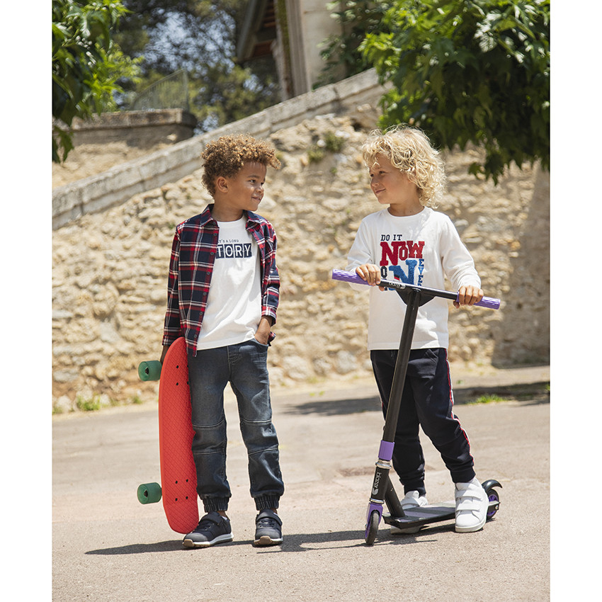 Πουκάμισο μακρυμάνικο καρό με τσέπη 