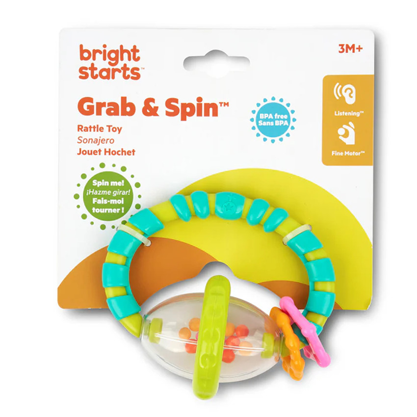 Παιχνίδι Bright Starts Bp Crab&Spin Rattle Toy  