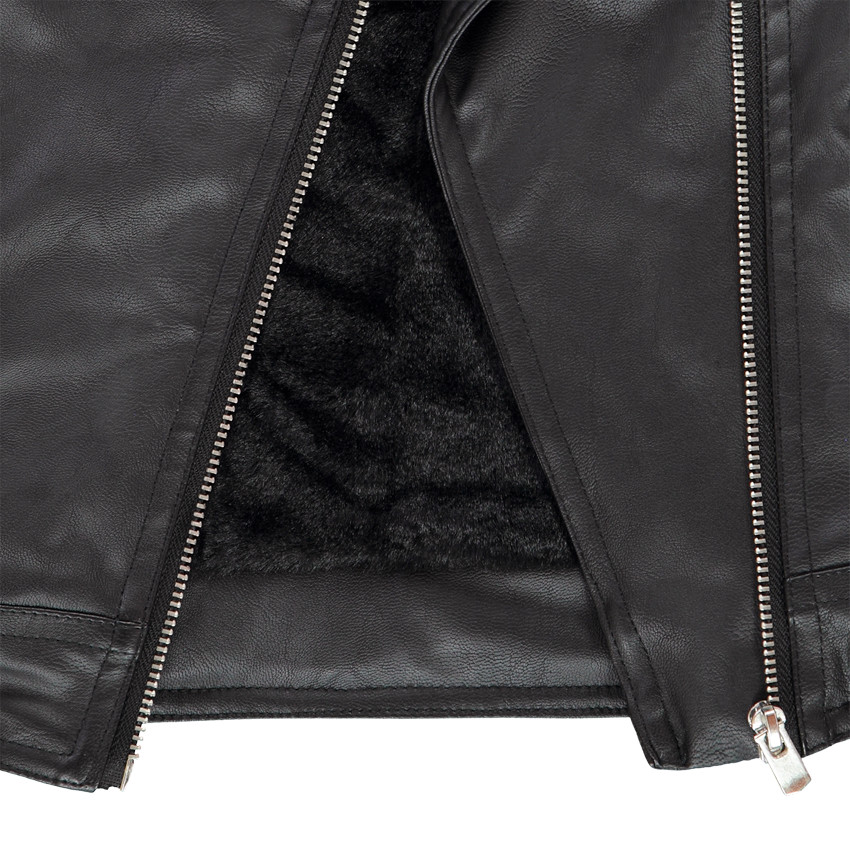 Perfecto en simili cuir avec doublure en sherpa pour fille Main Perfecto en simili cuir avec doublure en sherpa pour fille