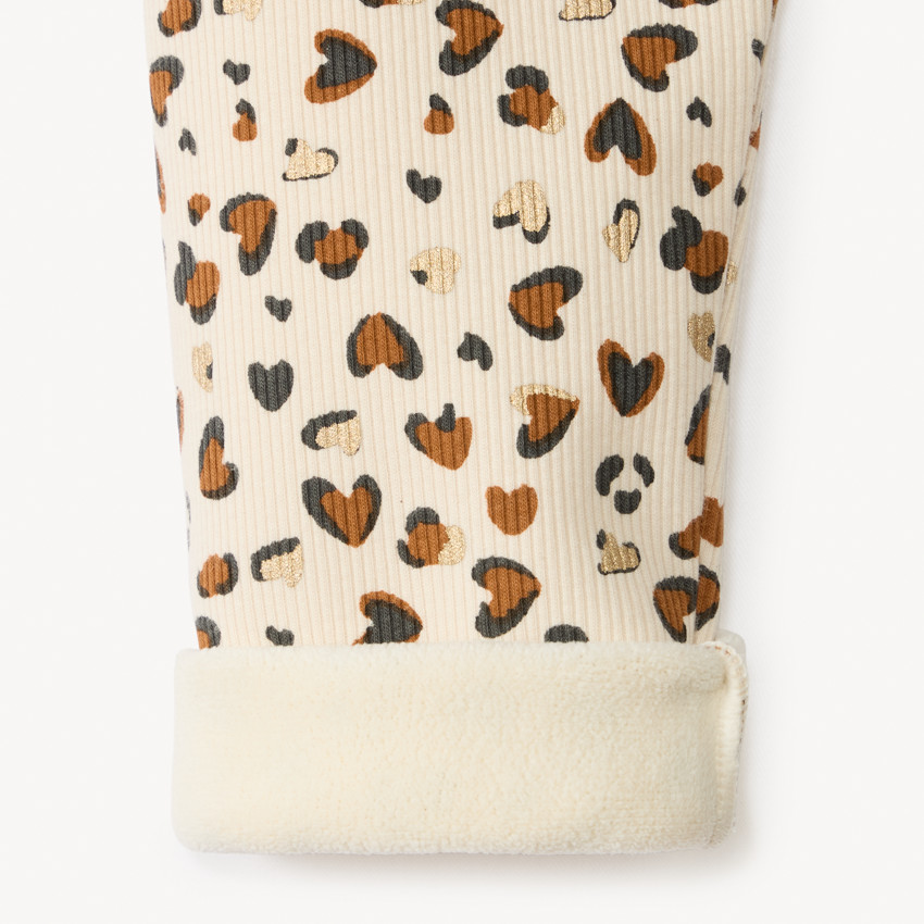 Κολάν πλεκτό με φαντεζί σχέδιο για bebe κορίτσι 