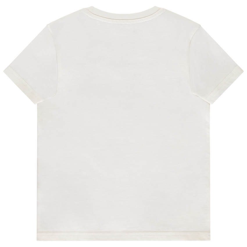 Κοντομάνικο μπλουζάκι φαντεζί με κέντημα για αγόρι 