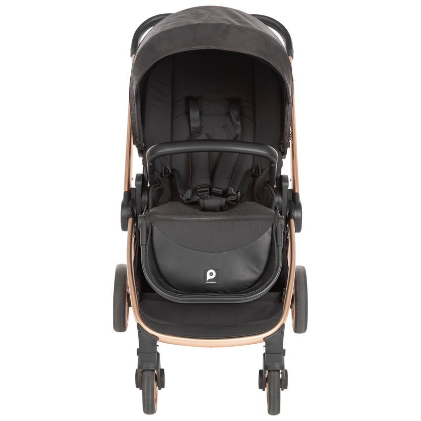 Καρότσι τριών θέσεων Tessa σαμπάνια 