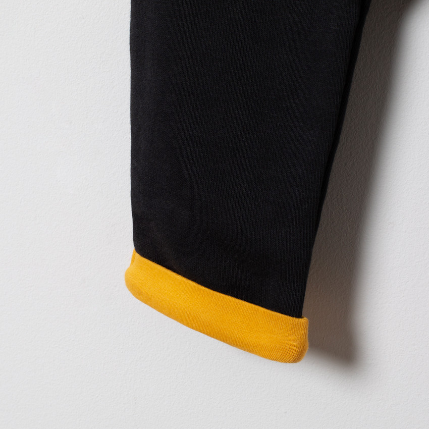 Σετ δίχρωμο σχέδιο ourson με μήνυμα στο πίσω μέρος για bebe αγόρι 