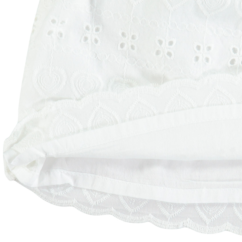 Top  με δαντέλα και τιράντες με βολάν 